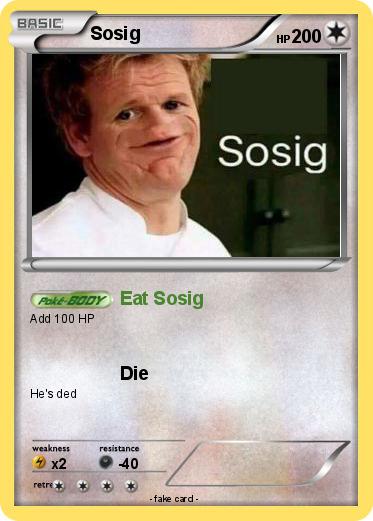 Pokemon Sosig