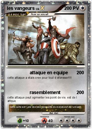 Pokemon les vangeurs