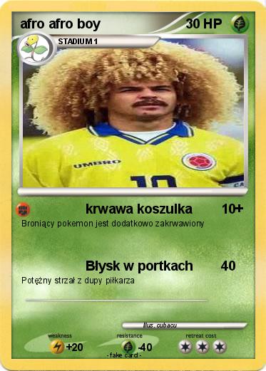 Pokemon afro afro boy
