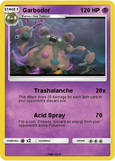 Pokemon Garbodor