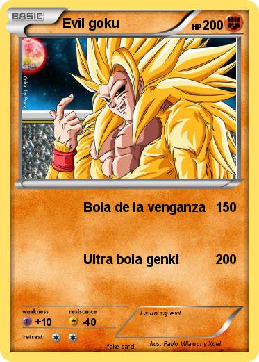 Pokemon Evil goku