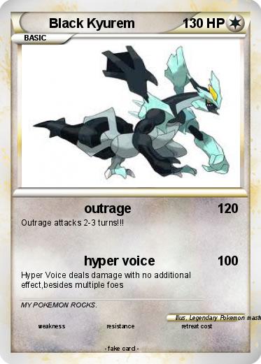 Pokemon Black Kyurem