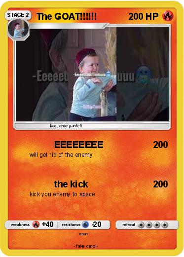 Pokemon The GOAT!!!!!!