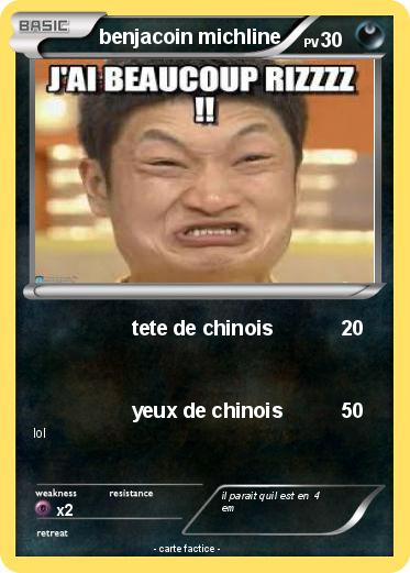 Pokemon benjacoin michline
