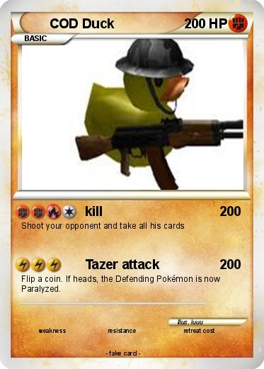 Pokemon COD Duck