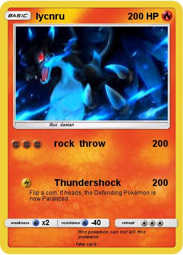 Pokemon lycnru