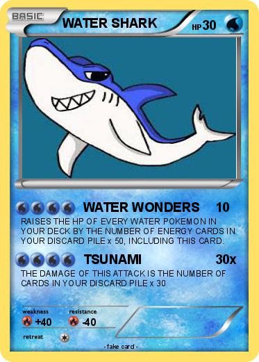 Pokemon WATER SHARK