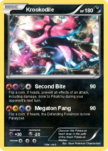 Pokemon Krookodile
