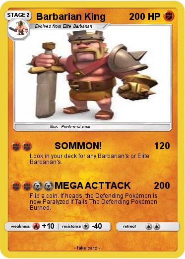 Pokemon Barbarian King