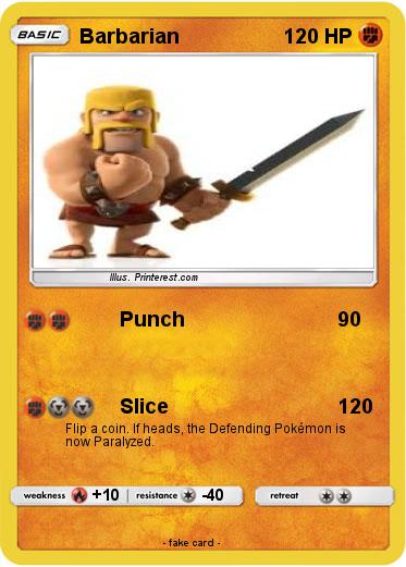 Pokemon Barbarian