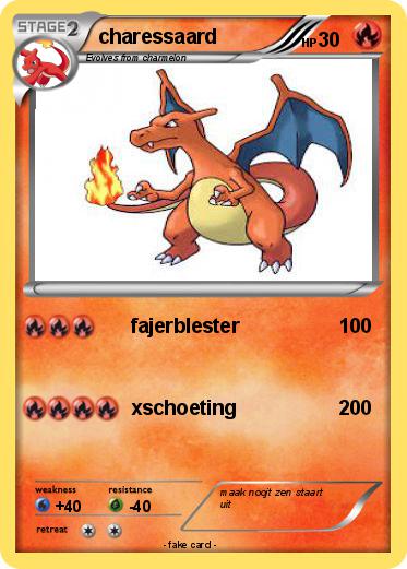 Pokemon charessaard