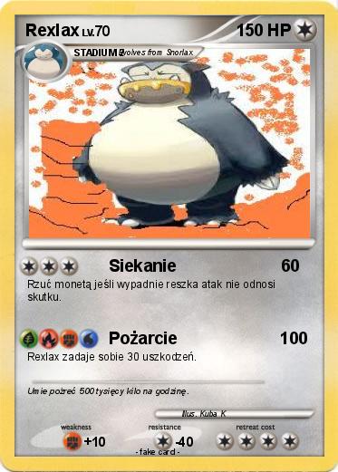 Pokemon Rexlax