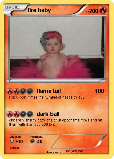 Pokemon fire baby