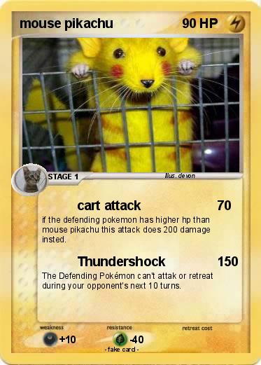 Pokemon mouse pikachu