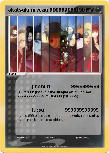 Pokemon akatsuki niveau 999999999