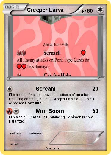 Pokemon Creeper Larva