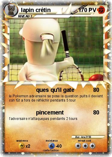 Pokemon lapin crétin