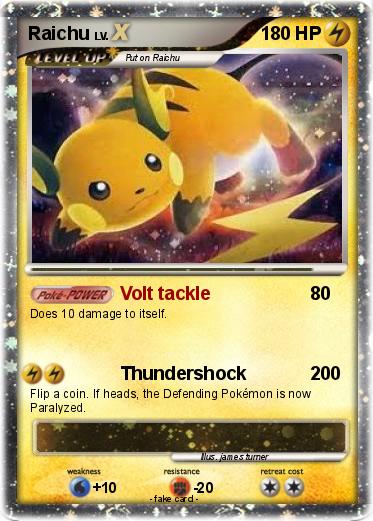Pokemon Raichu