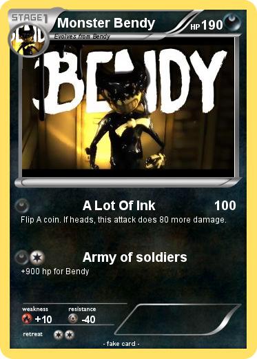Pokemon Monster Bendy