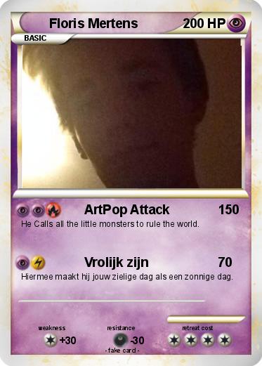 Pokemon Floris Mertens
