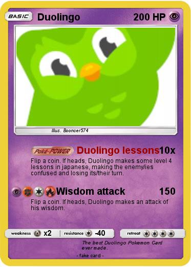 Pokemon Duolingo