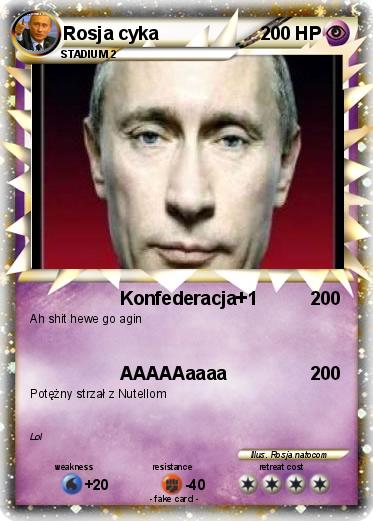 Pokemon Rosja cyka