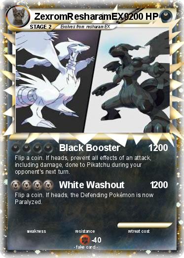 Pokemon ZexromResharamEX9