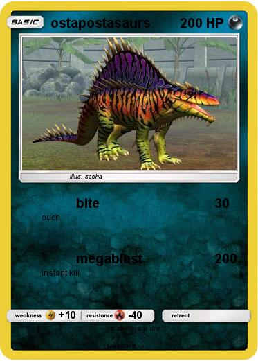 Pokemon ostapostasaurs