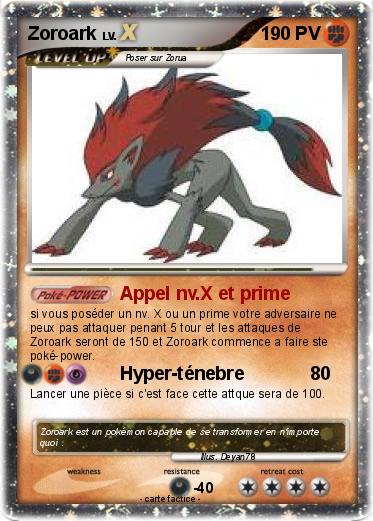 Pokemon Zoroark