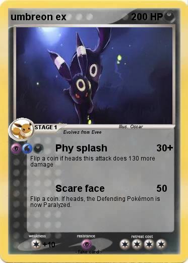 Pokemon umbreon ex