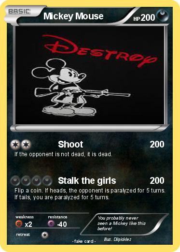Pokemon Mickey Mouse