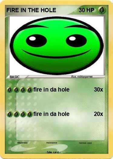 Pokemon FIRE IN THE HOLE