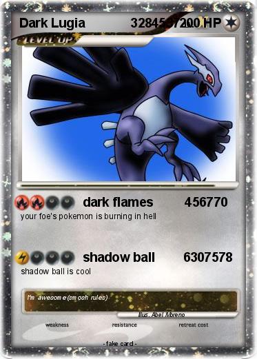 Pokemon Dark Lugia             3284537