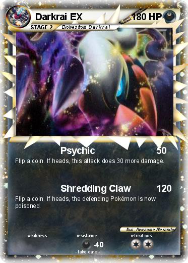 Pokemon Darkrai EX