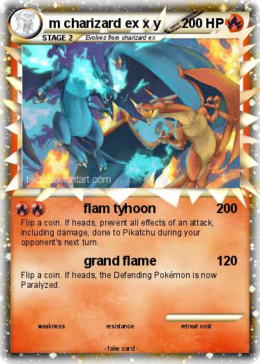 Pokemon m charizard ex x y