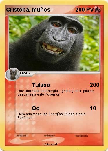 Pokemon Cristoba, muños