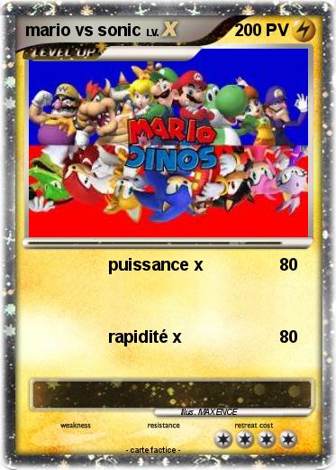 Pokemon mario vs sonic