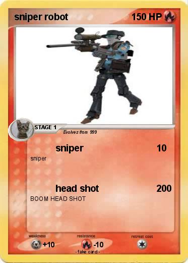 Pokemon sniper robot