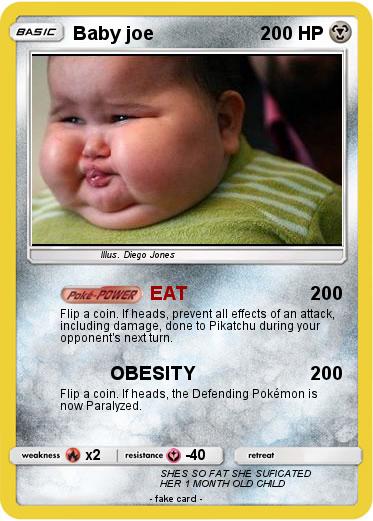 Pokemon Baby joe