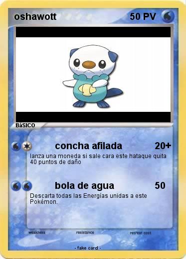 Pokemon oshawott