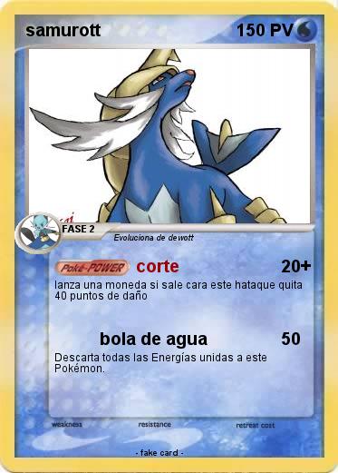 Pokemon samurott