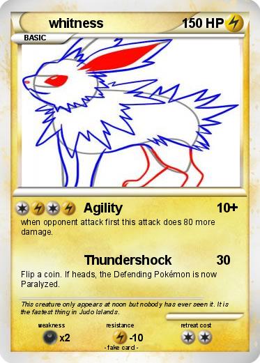Pokemon whitness