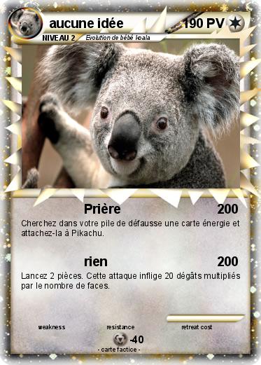 Pokemon aucune idée