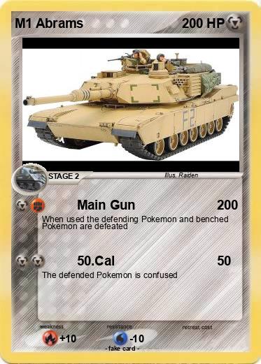 Pokemon M1 Abrams