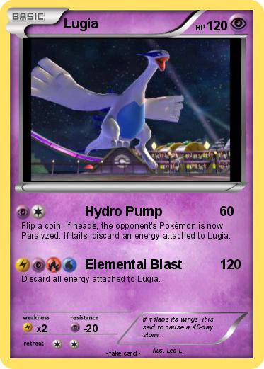 Pokemon Lugia