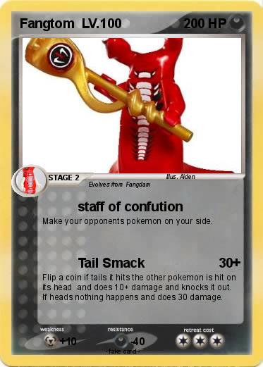 Pokemon Fangtom  LV.100