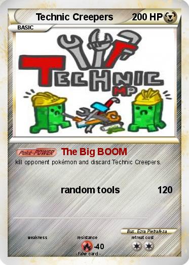 Pokemon Technic Creepers