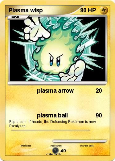 Pokemon Plasma wisp