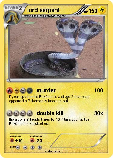 Pokemon lord serpent