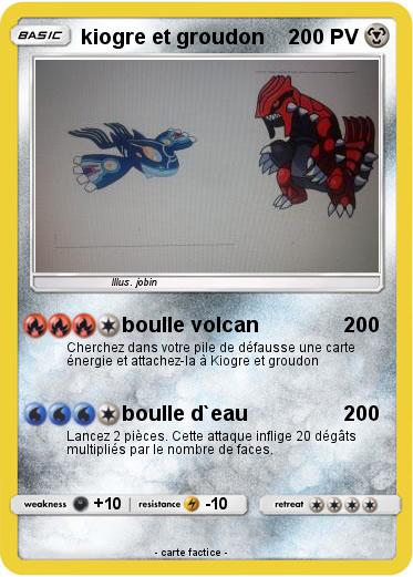 Pokemon kiogre et groudon